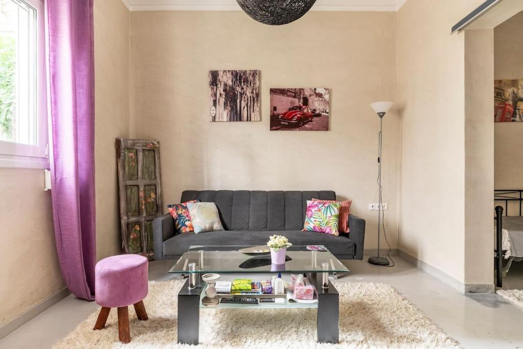 Cute Full Apt W/Backyard In Paleo Faliro Athene Buitenkant foto