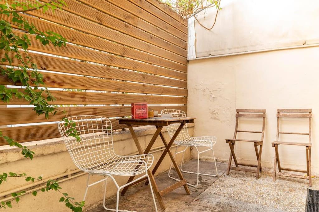 Cute Full Apt W/Backyard In Paleo Faliro Athene Buitenkant foto